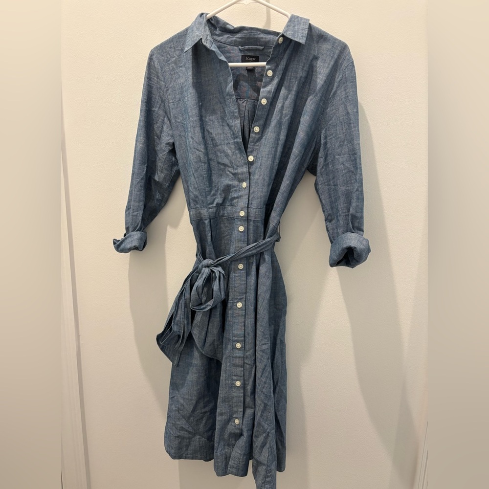 J.Crew Denim Shirtdress